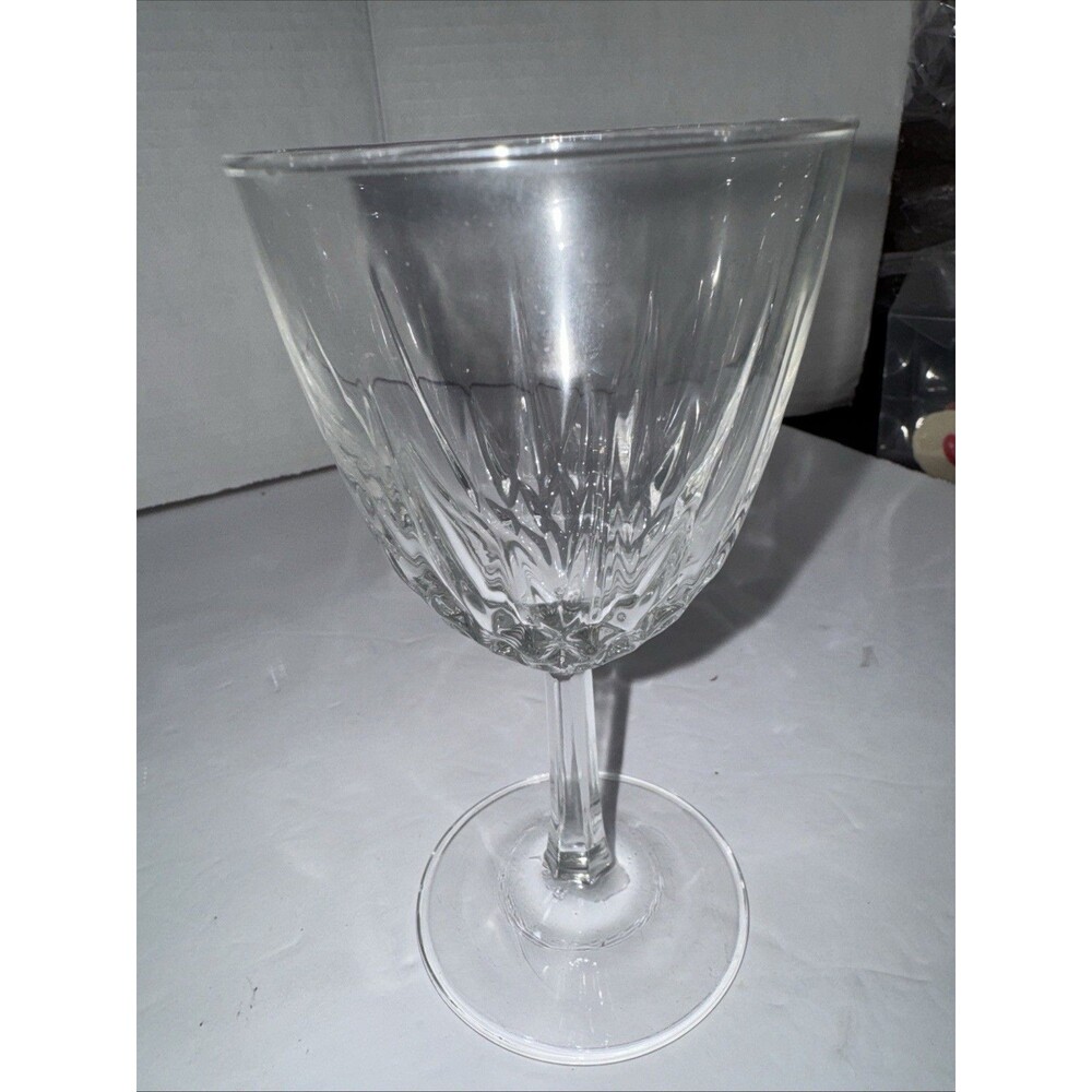 Vintage Wine GlassesDiamant Cristal D’Arques-Durand France 4